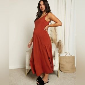 Maternity Long Maxi Dress